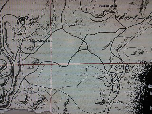 Mapa del Tesoro Gaptooth Breach / Gaptooth Breach Treasure Map