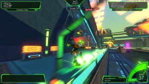 Hover Revolt of Gamers Grinding Screenshot