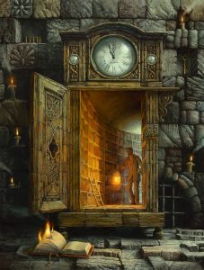 Ancient occult library