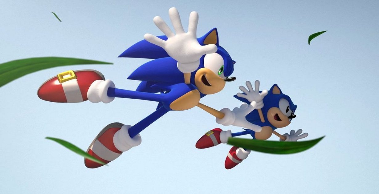 sonic sneakers anniversario sega