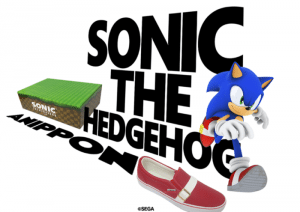 sonic sneakers anniversario sega