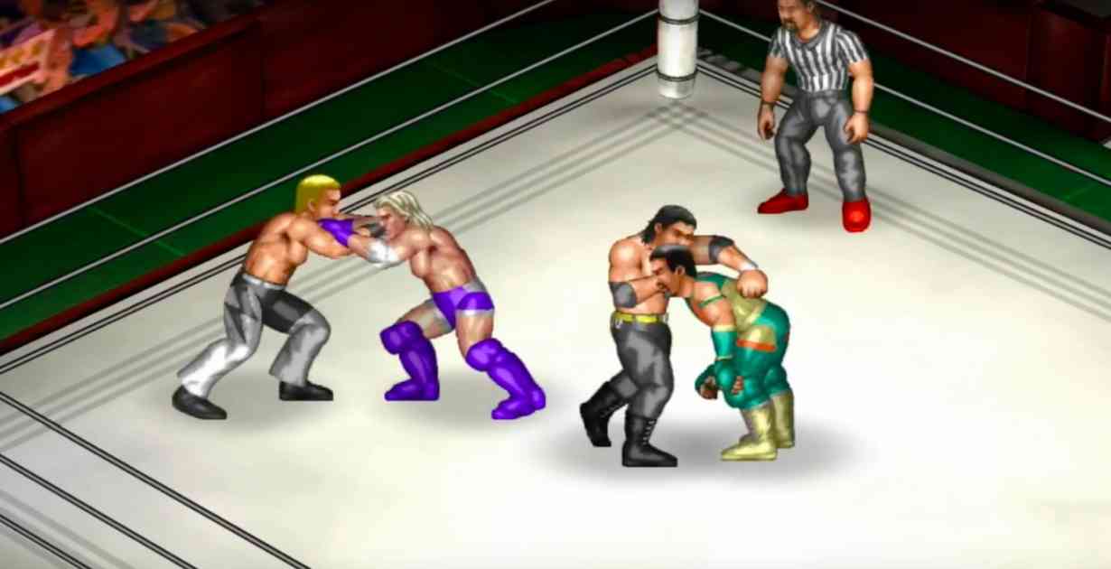 Fire pro wrestling gameplay