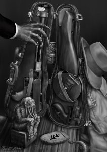 Alba di Chtulhu Custodia Violino