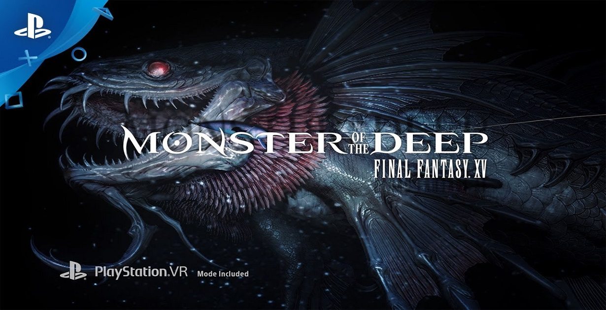 monster of the deep pesca nel mondo di final fantasy XV