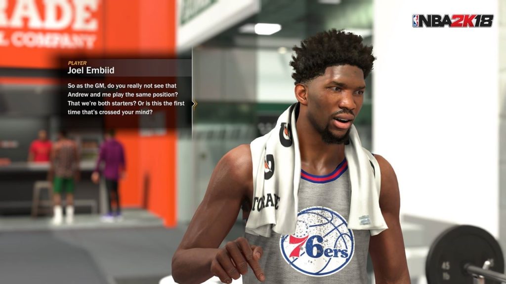 NBA 2K18 Embiid