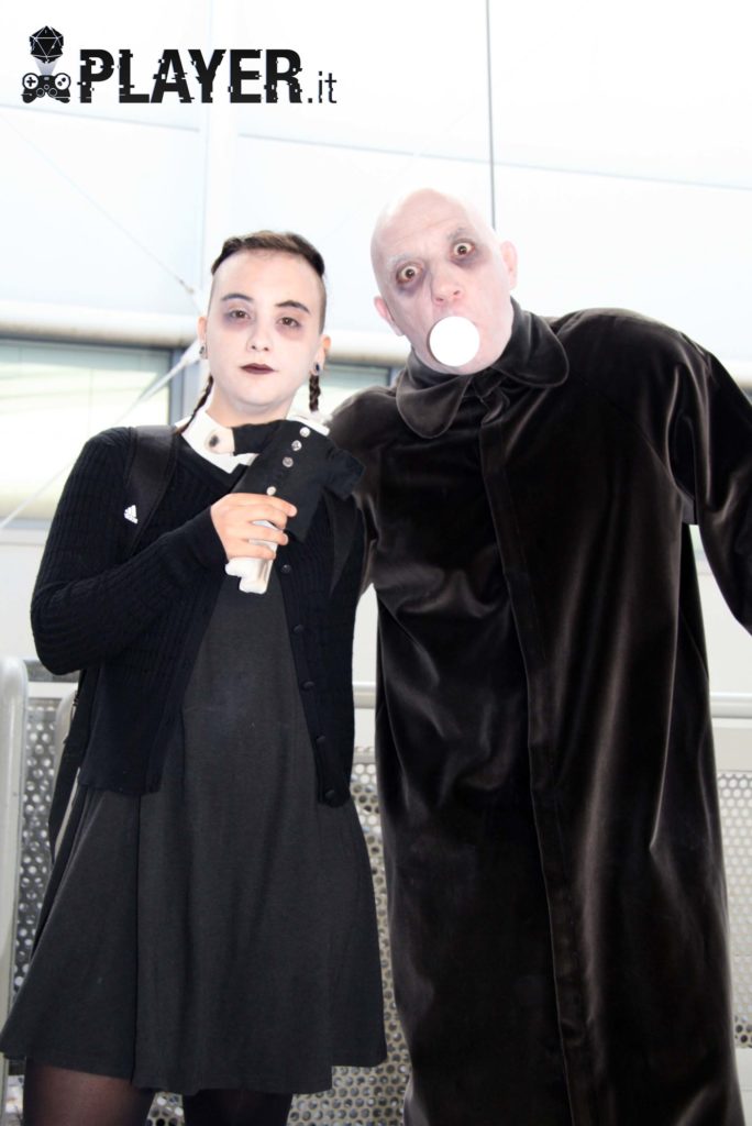 Romics 2017 - Zio Fester e Mercoledì