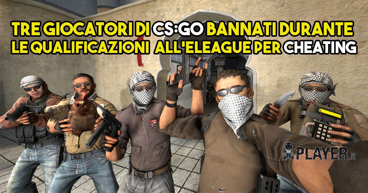 eleague ban cheating counter strike