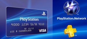 sony playstation carta di credito