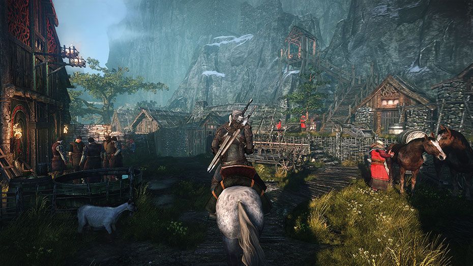 the witcher 3 4k playstation 4 pro
