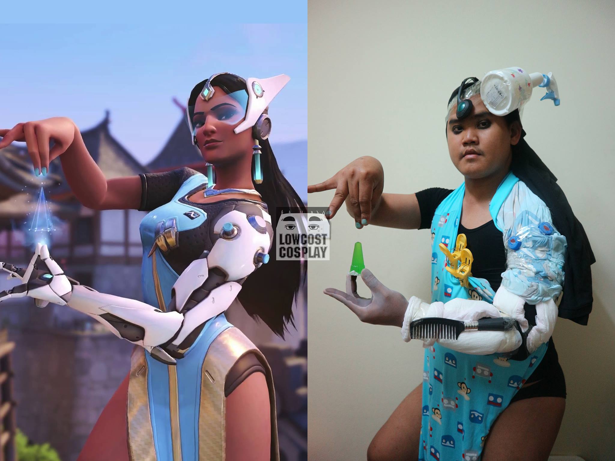 low budget cosplay overwatch
