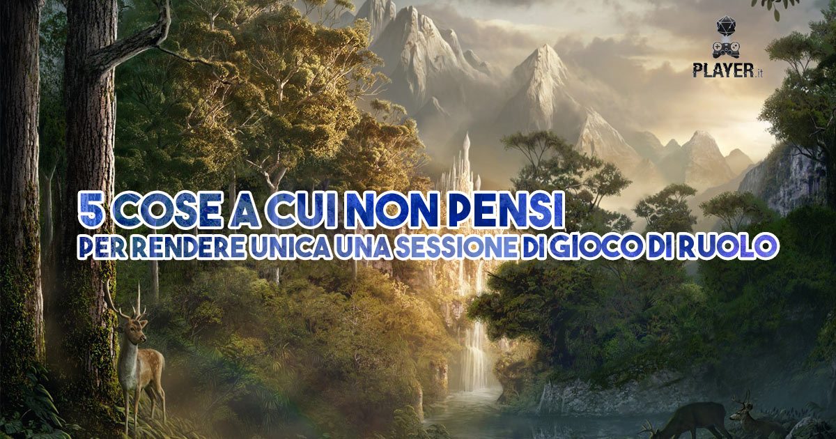 5 cose essenziali gdr