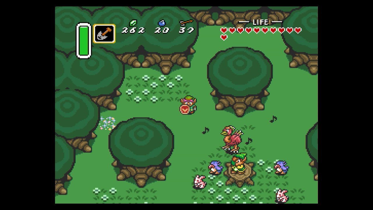 The Legend of Zelda link to the past