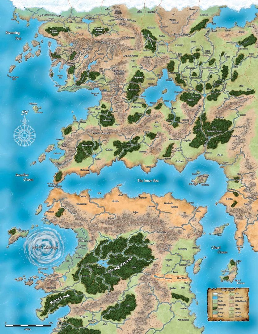 Pathfinder - Mappa