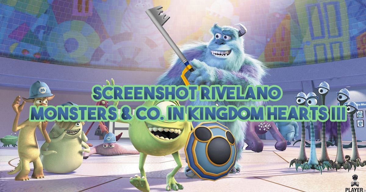 Screenshot rivelano Monsters & Co. in Kingdom Hearts III