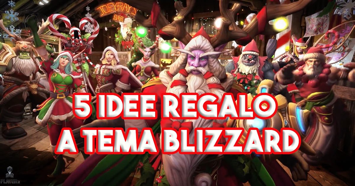 5 idee regalo a tema Blizzard