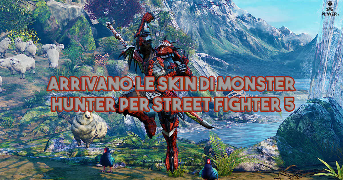 Arrivano le skin di Monster Hunter per Street Fighter 5