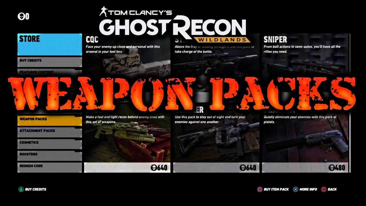 ghost recon: wildlands crate