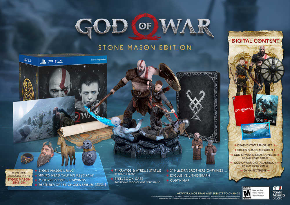 god of war collector's edition