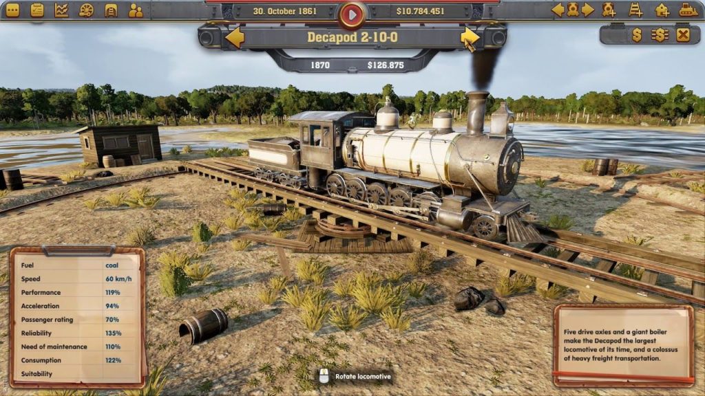 Railway Empire Locomotiva