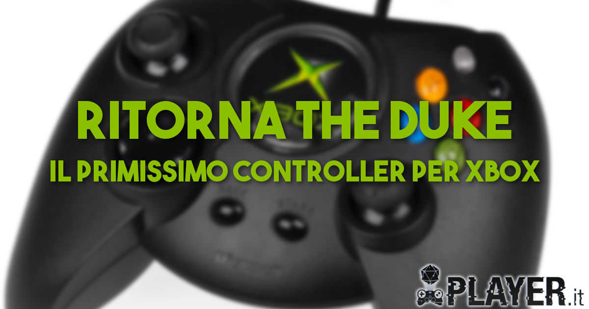 Ritorna The Duke, il primissimo controller per Xbox