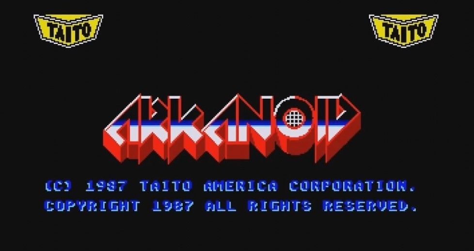 arkanoid font