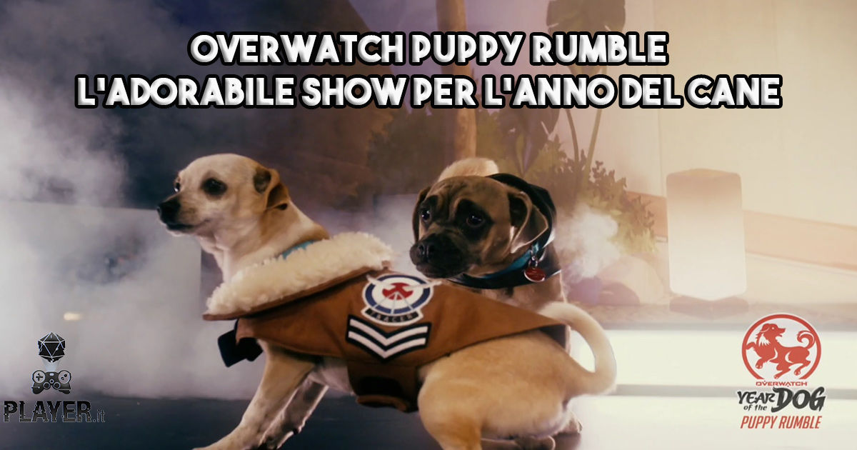 Overwatch Puppy Rumble, l'adorabile show per l'anno del cane
