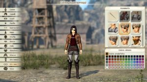 Attack on Titan 2 - Creazione Personaggio