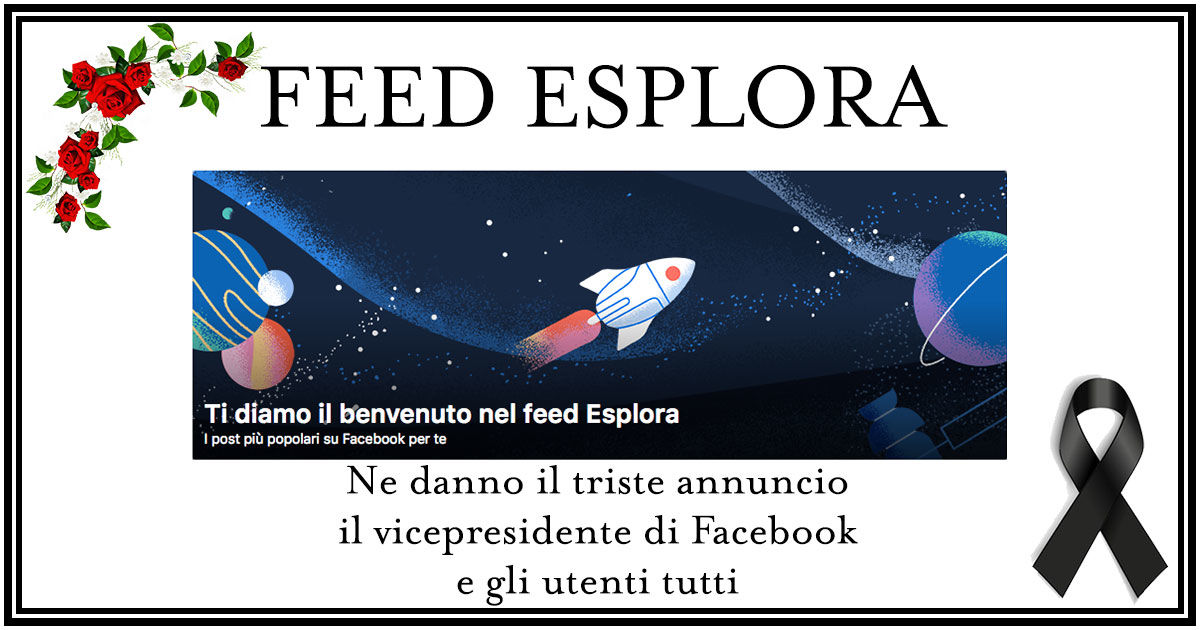 Facebook chiude Esplora