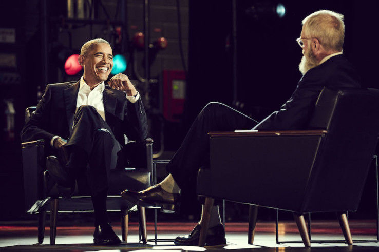 Obama e Letterman