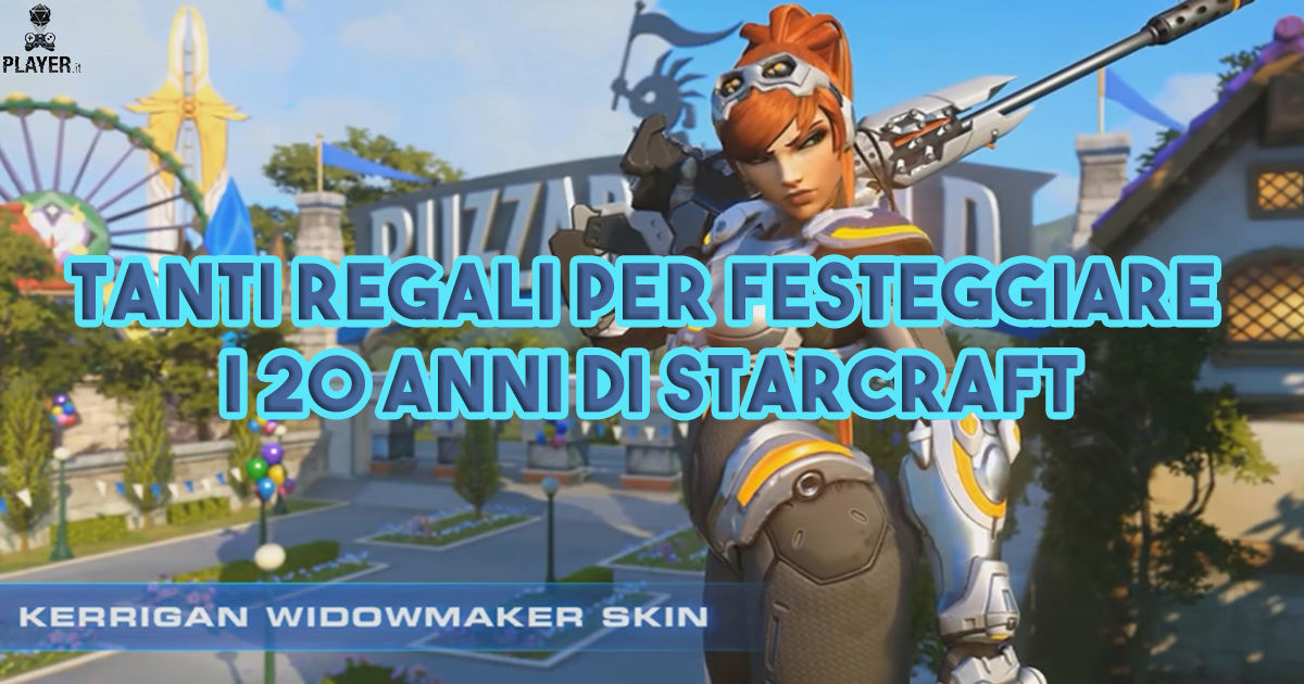 Tanti regali per festeggiare i 20 anni di Starcraft