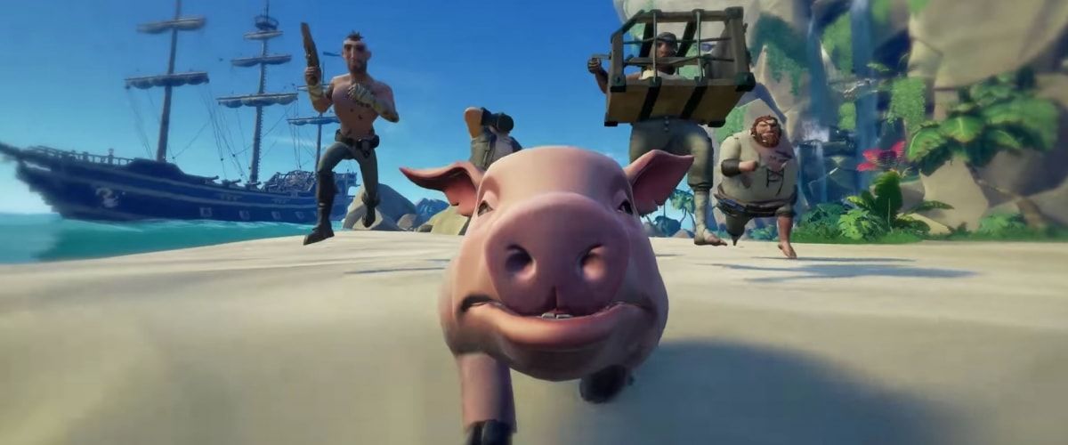 sea of thieves maiali