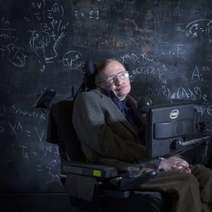 Stephen Hawking - Blackboard