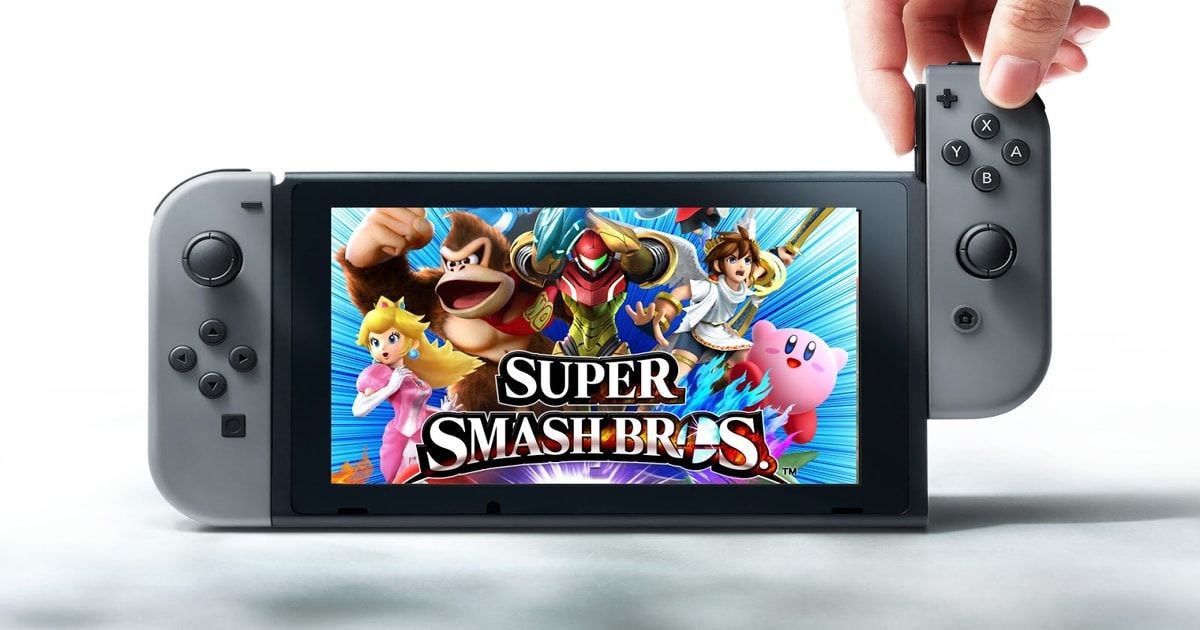 super smash bros switch