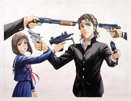 Battle Royale Manga Giappone Anime