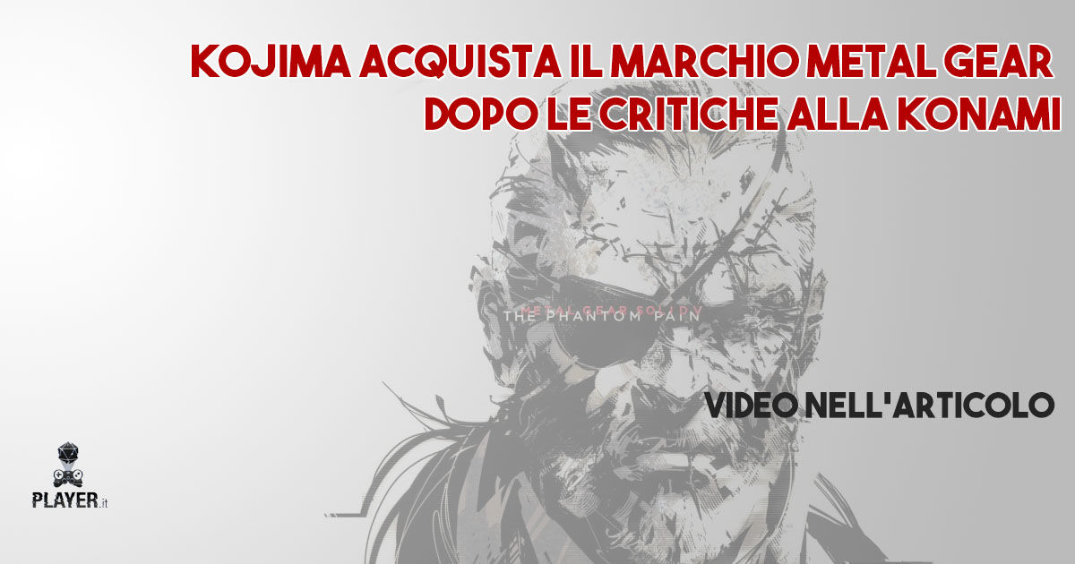 Kojima compra la konami