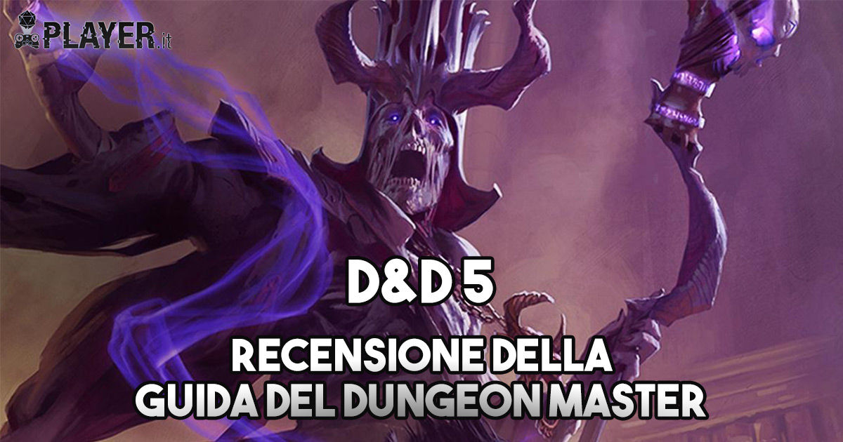 La Guida del Dungeon Master di D&D 5 esce finalmente in italiano. Ricca di idee e indicazioni su come creare e gestire mostri, personaggi, avventure, campagne, interi mondi! Troverete anche oggetti magici, regole opzionali, trappole, veleni, e tutto ciò che vi serve per essere DM del gioco di ruolo più famoso al mondo.