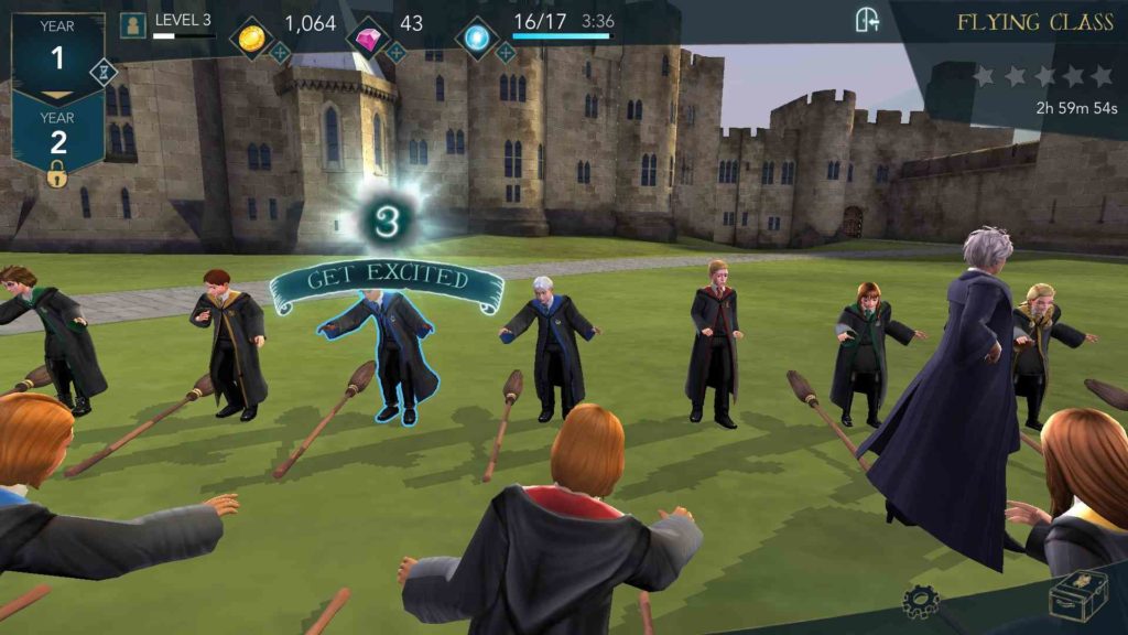 harry potter hogwarts mystery lezioni di volo