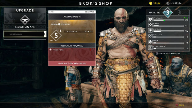 armi guida god of war ps4