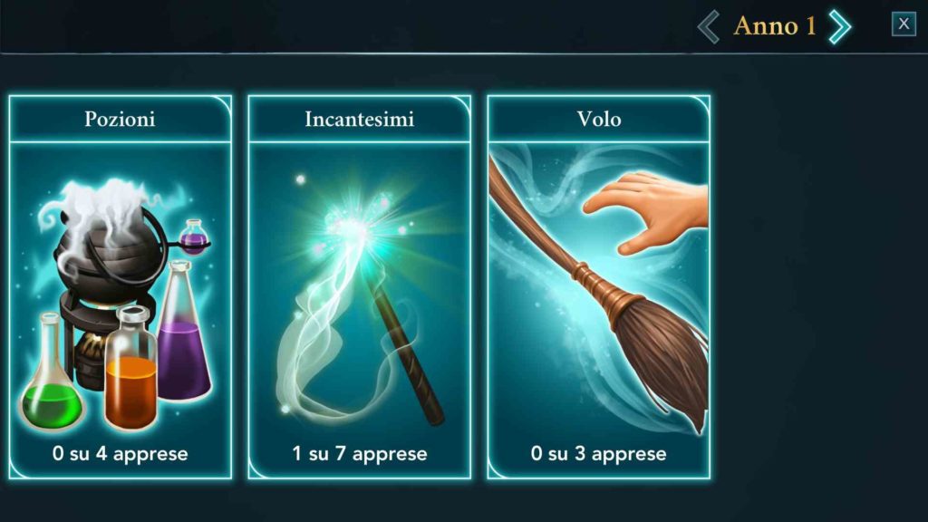 harry potter hogwarts mystery guida sfida delle case