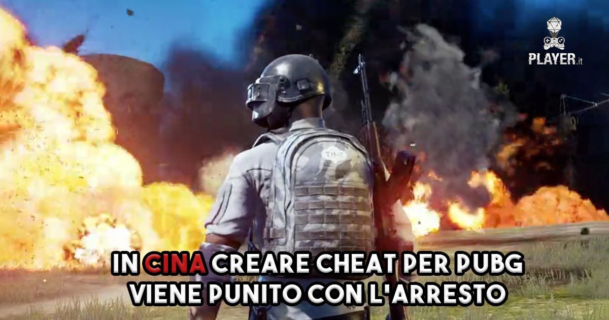 Cina pubg illegale arresto