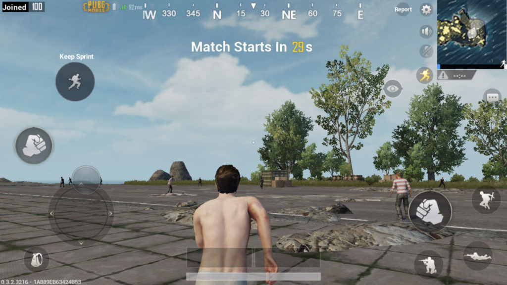 pubg mobile guida sprint