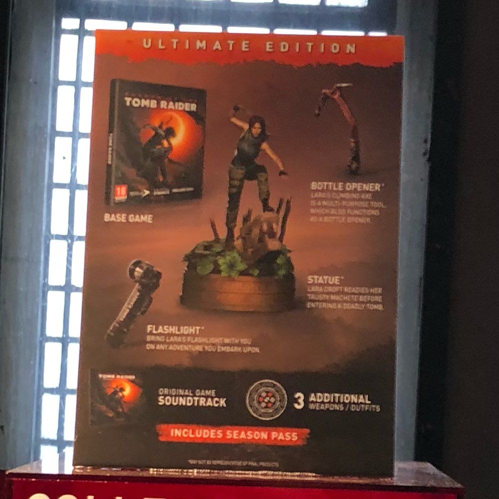 Shadow of the tomb raider ultimate edition