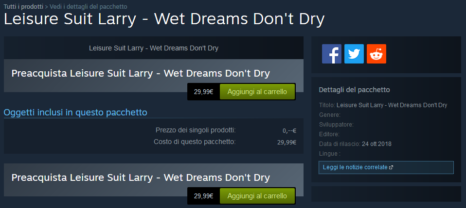 Leisure Suit Larry Wet Dreams Dry