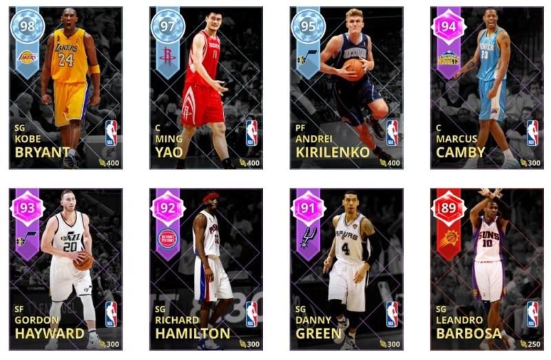 NBA 2K My Team week 36 carte