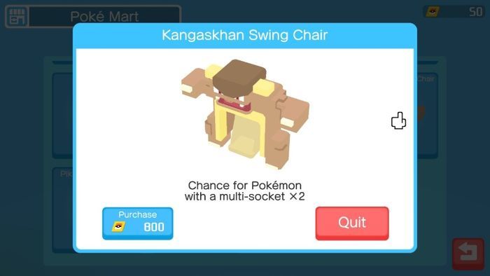 pokemon quest decorazioni