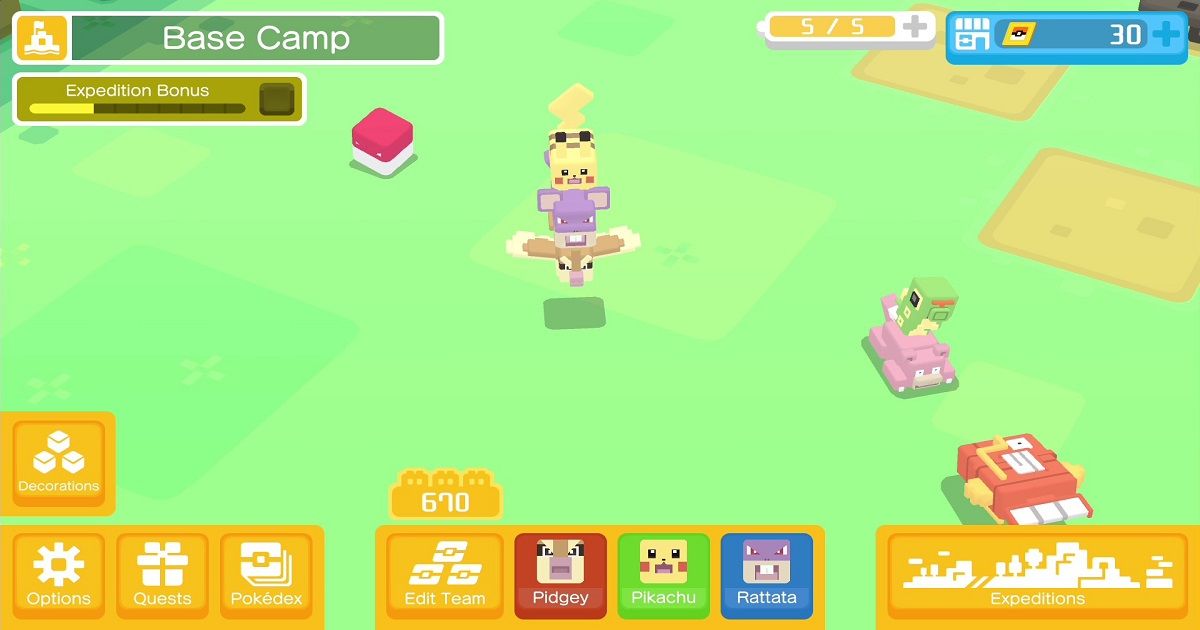 pokemon quest guida decorazioni