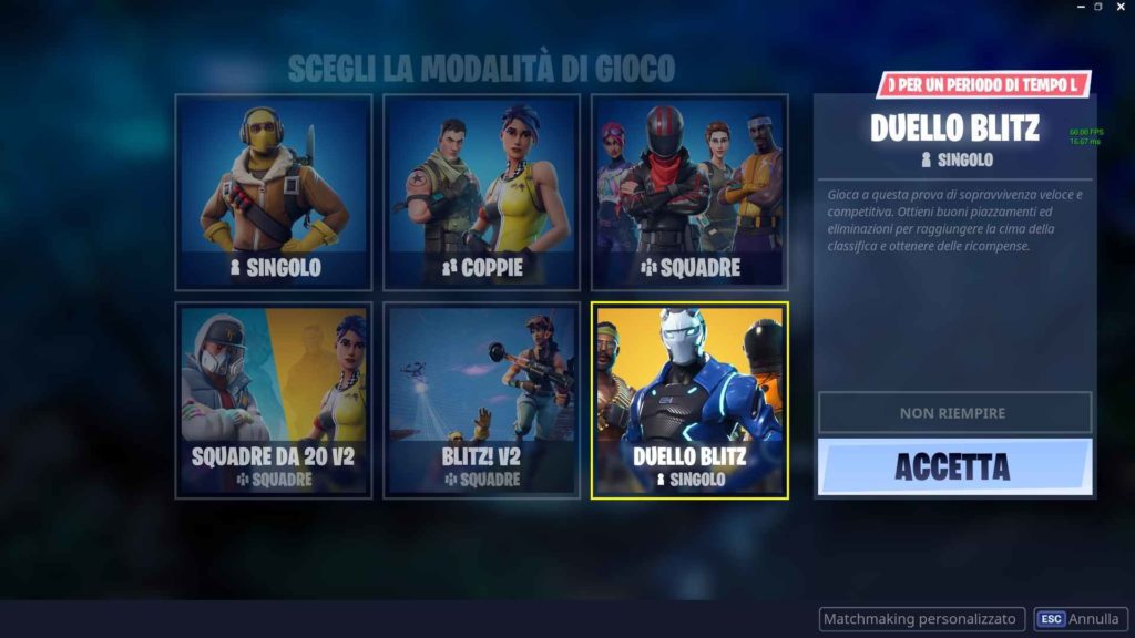 Fortnite Duello Blitz