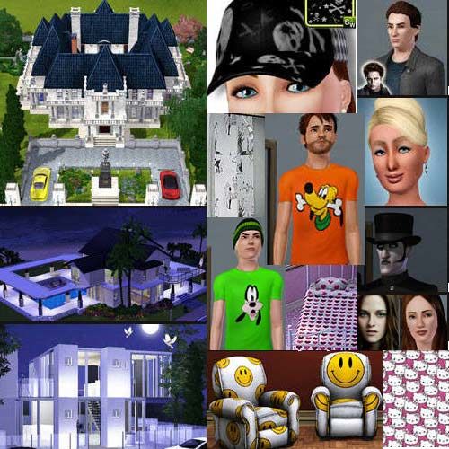 materiale the sims 3