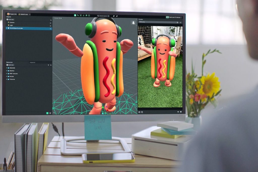 Snapchat lens studio