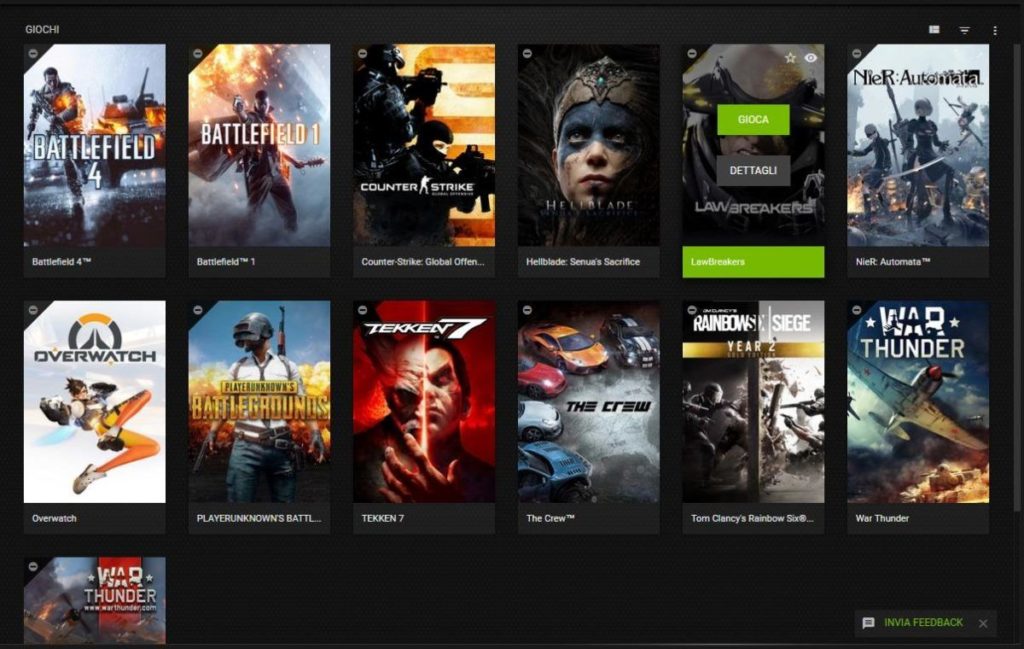 momenti salienti nvidia shadowplay
